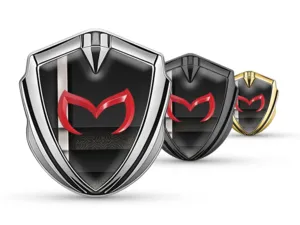 Mazda Emblem Auto Abzeichen Tuning Inspiriert Glanz Metall